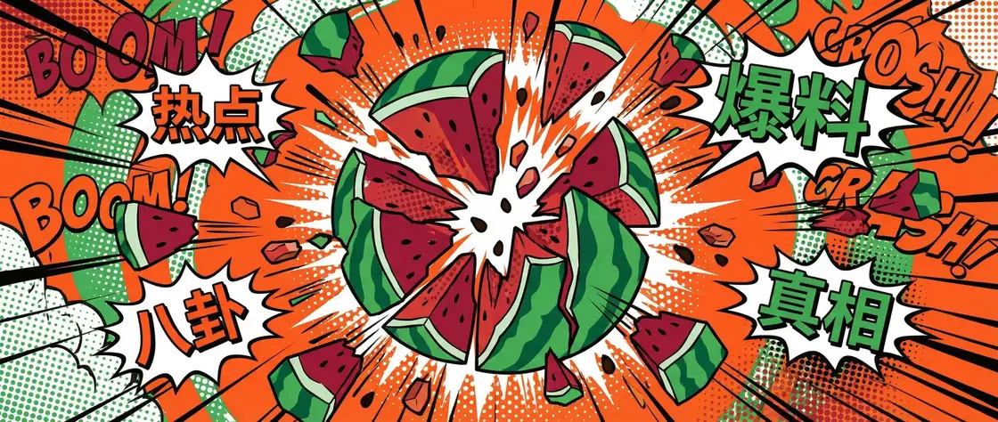 西湖国际平台 今日头瓜爆炸漫画横幅